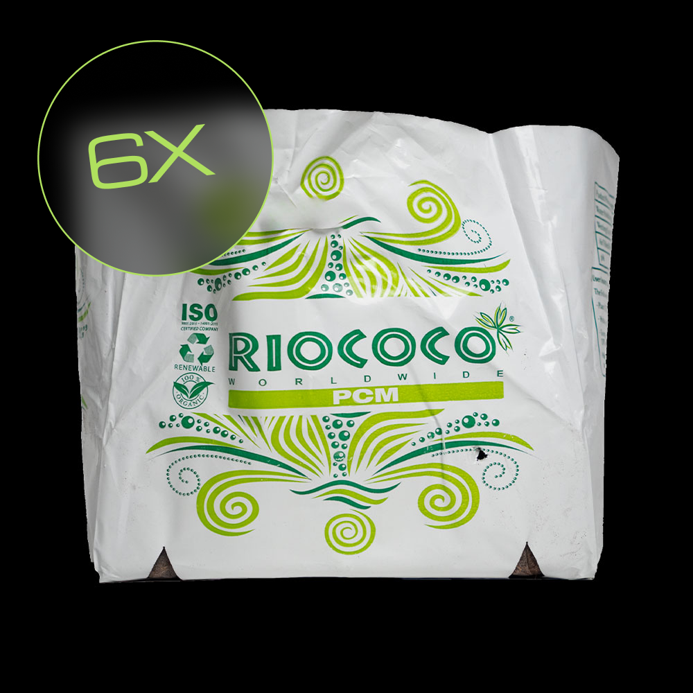 RIOCOCO 5 Gallon Open Top Grow Bag (6 Pack)